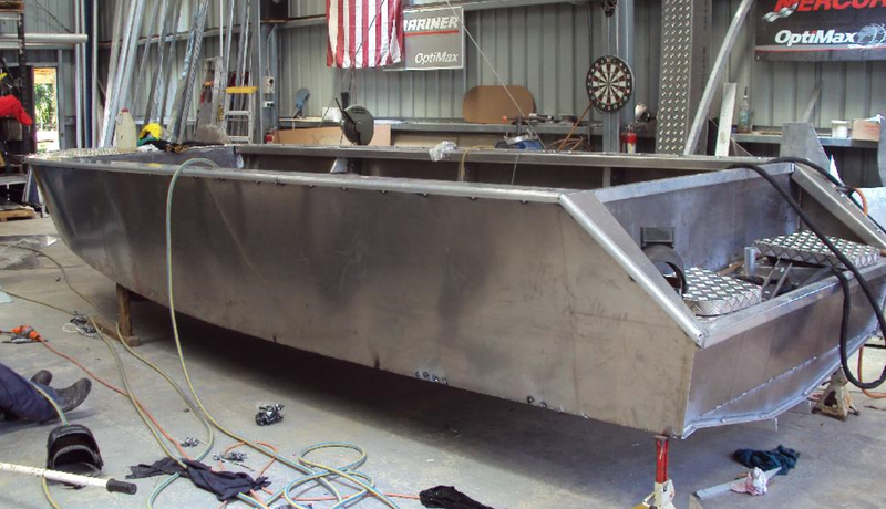 7.8m Boat - Pre-Cut Aluminium Plate Kitset Boat -By Noah Thompson Design 